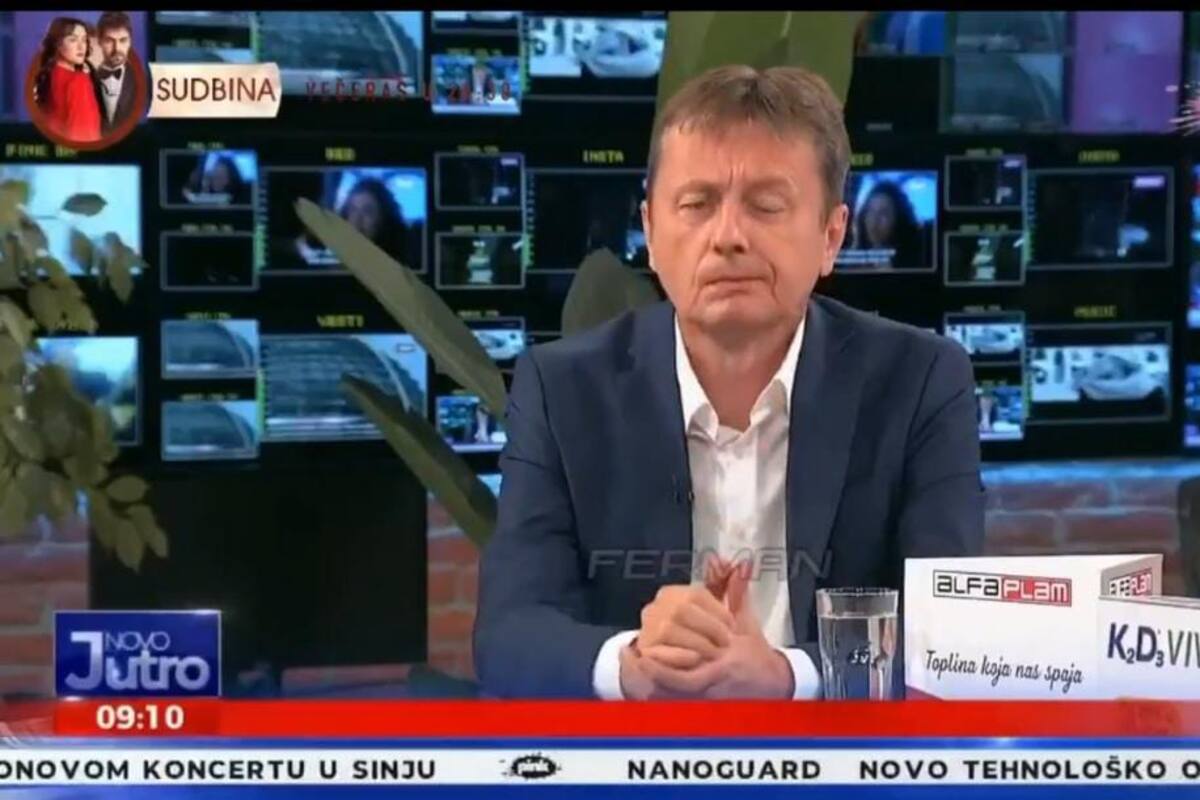 El impactante video de un ministro que sufrió derrame cerebral en plena entrevista