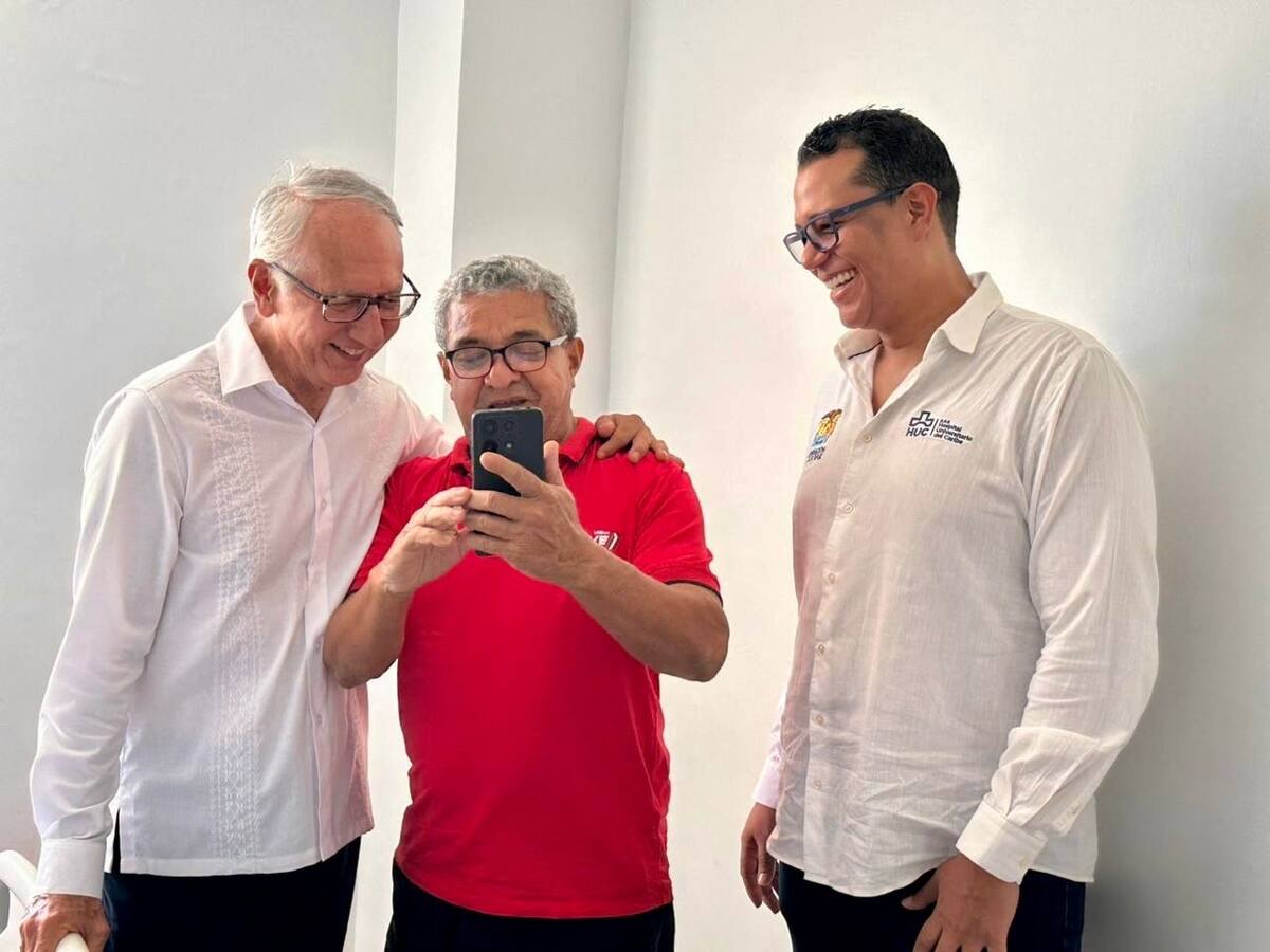 Minsalud visita Hospital Universitario en Cartagena y anuncia inversiones. // cortesía