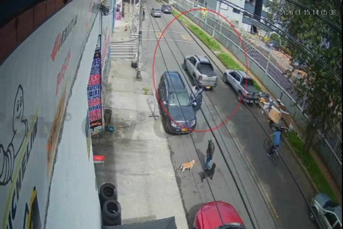 Video: segundos antes del accidente en la carrera 68 de Bogotá que dejó tres muertos