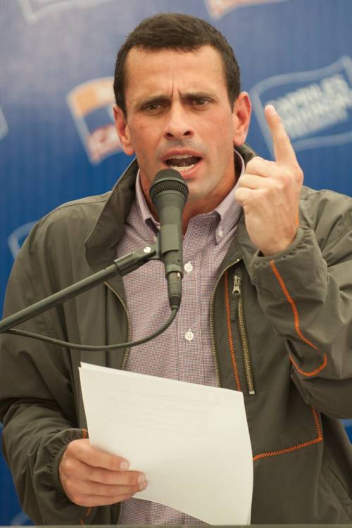 Henrique Capriles destacó que en las elecciones se va a producir “el cambio esperado” por los venezolanos. AFP LEO RAMIREZ