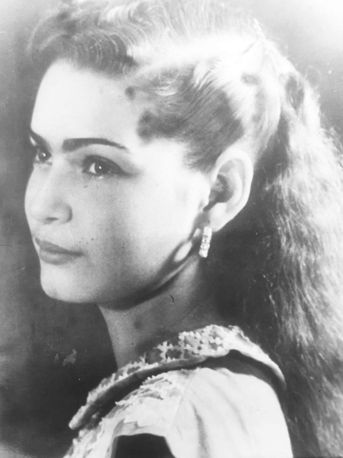Miryam Chaljub Aruachan, abuela de Chechi, durante su juventud. //Foto: Cortesía.
