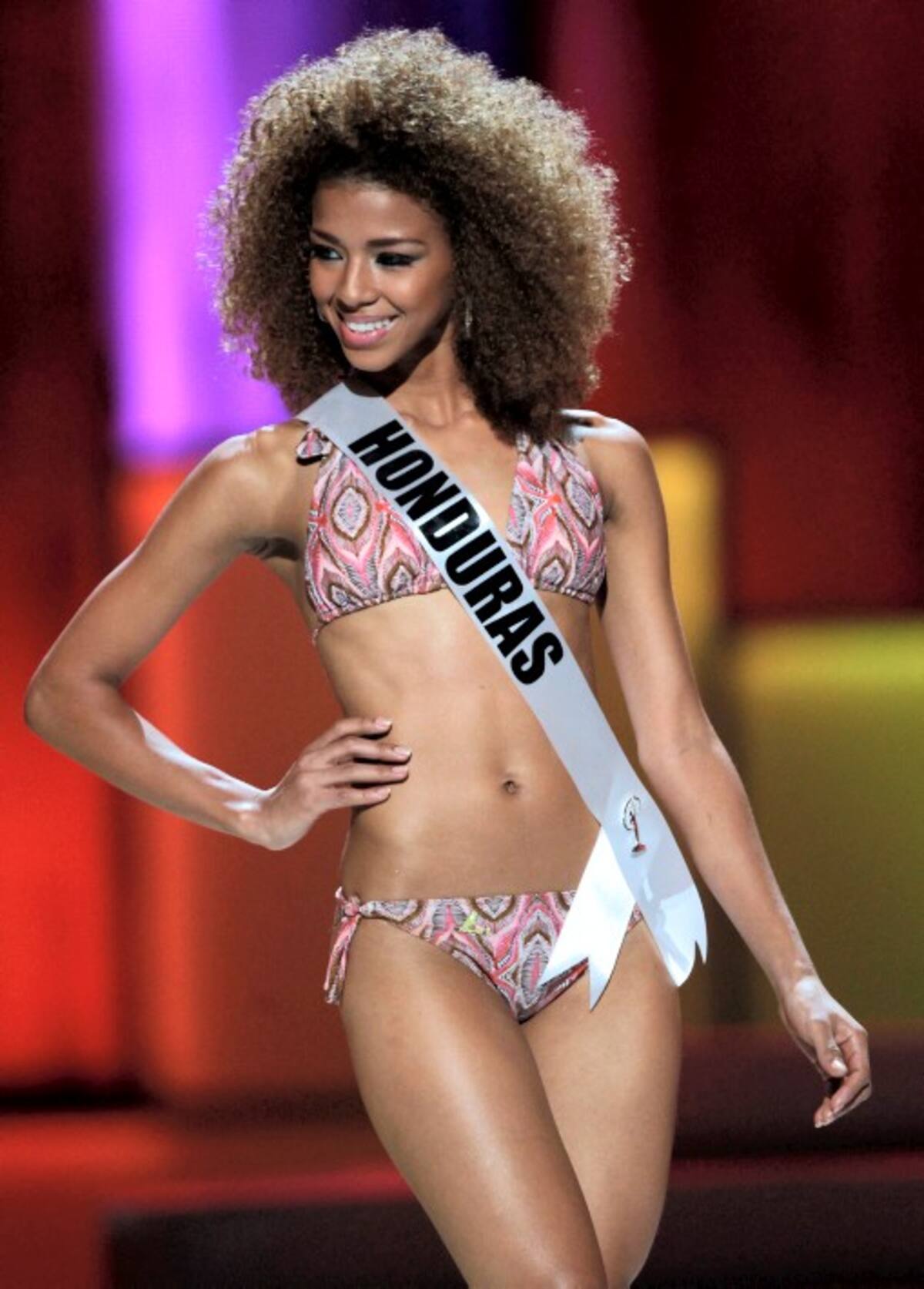 Keilyn Gómez de Honduras. AP