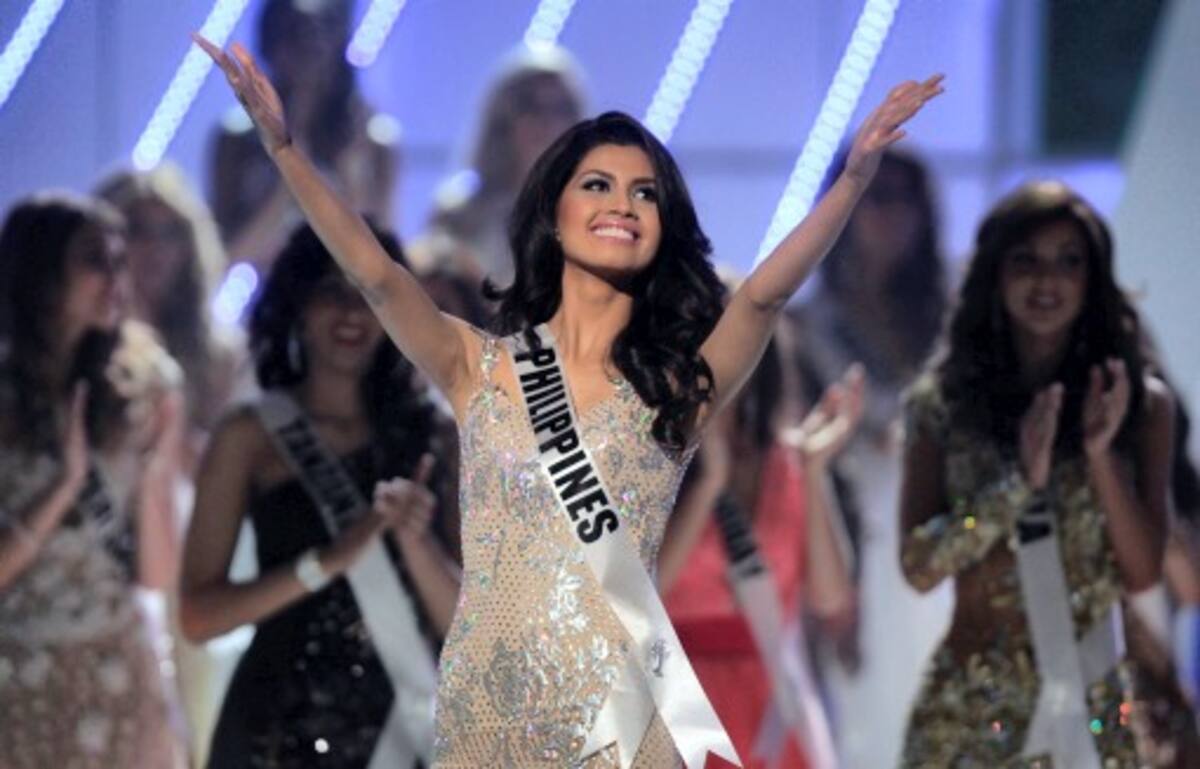 Shamcey Supsup de Filipinas, es la cuarta mujer más bella del universo.