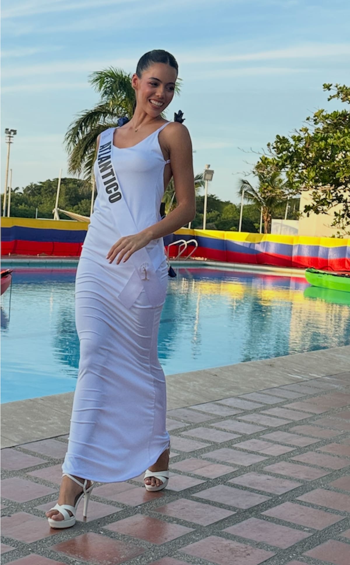 Miss Universe Atlántico, Cristina Isabel Vega Mendoza.//El Universal.