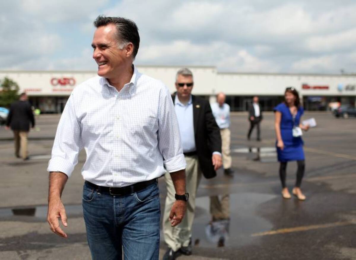 Mitt Romney, candidato republicano a la presidencia de Estados Unidos. AFP JUSTIN SULLIVAN