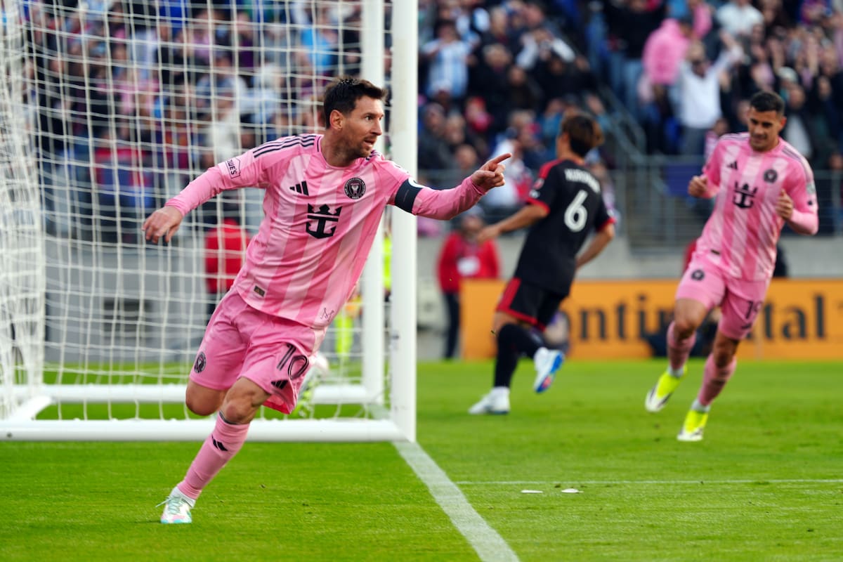 Video: el gol de Messi en la derrota del Inter Miami, equipo que ganaba 3-0