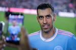 Sergio Busquets vuelve a Barcelona después de varios años