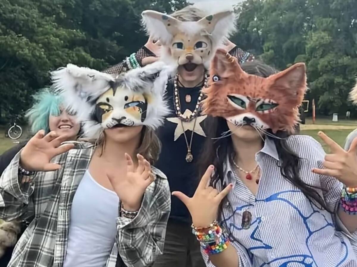 Jóvenes que se identifican como therians comparten en redes sociales su conexión con animales. //Foto tomada de : Pantallazo de video de TikTok