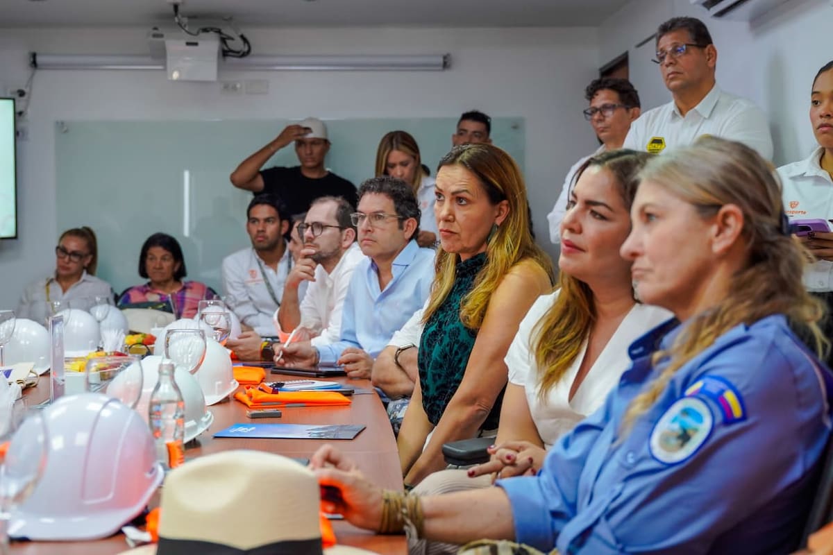 Modernización del aeropuerto de Cartagena busca avanzar con mesa de alto nivel. // Foto: cortesía - Oinac