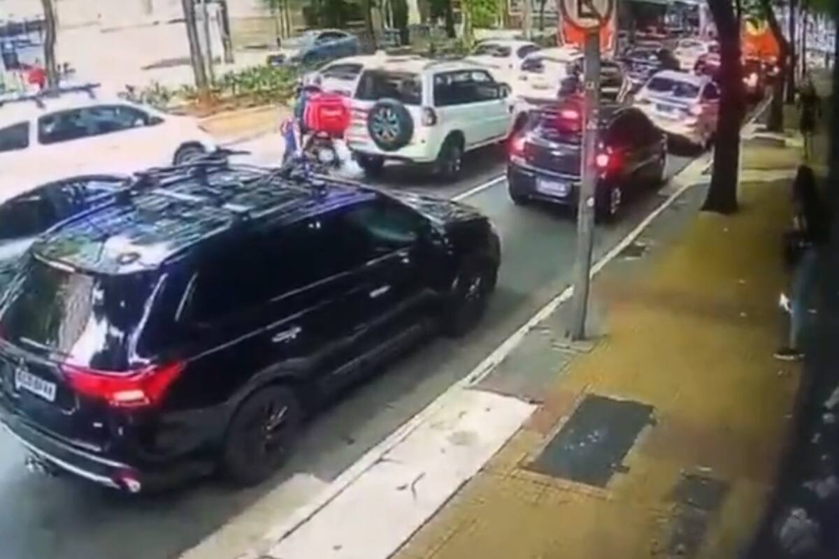 Revelan video del momento en que vicecónsul colombiana fue asaltada en Brasil