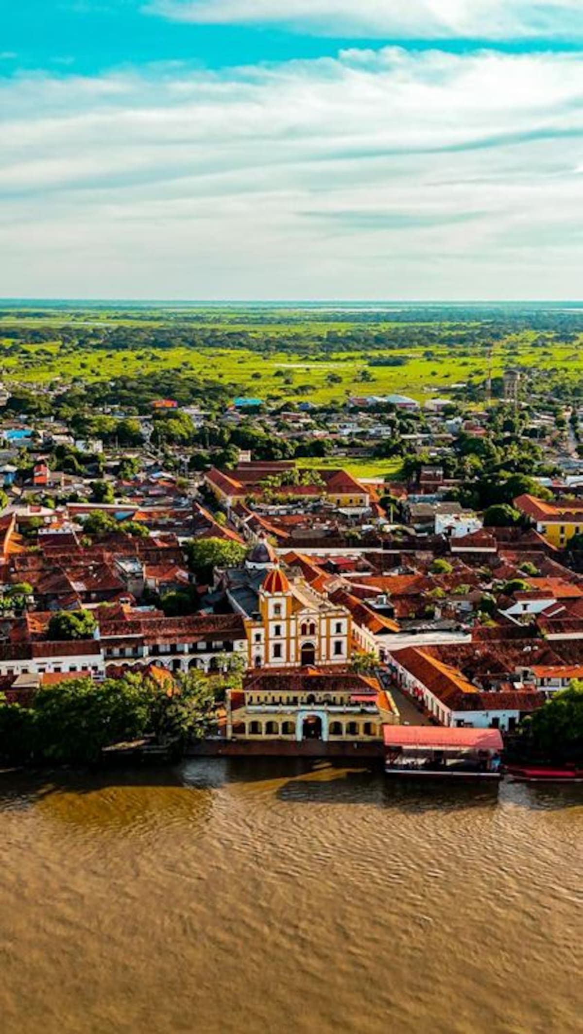 Panóramica de Mompox. //cortesía @co.coliso.