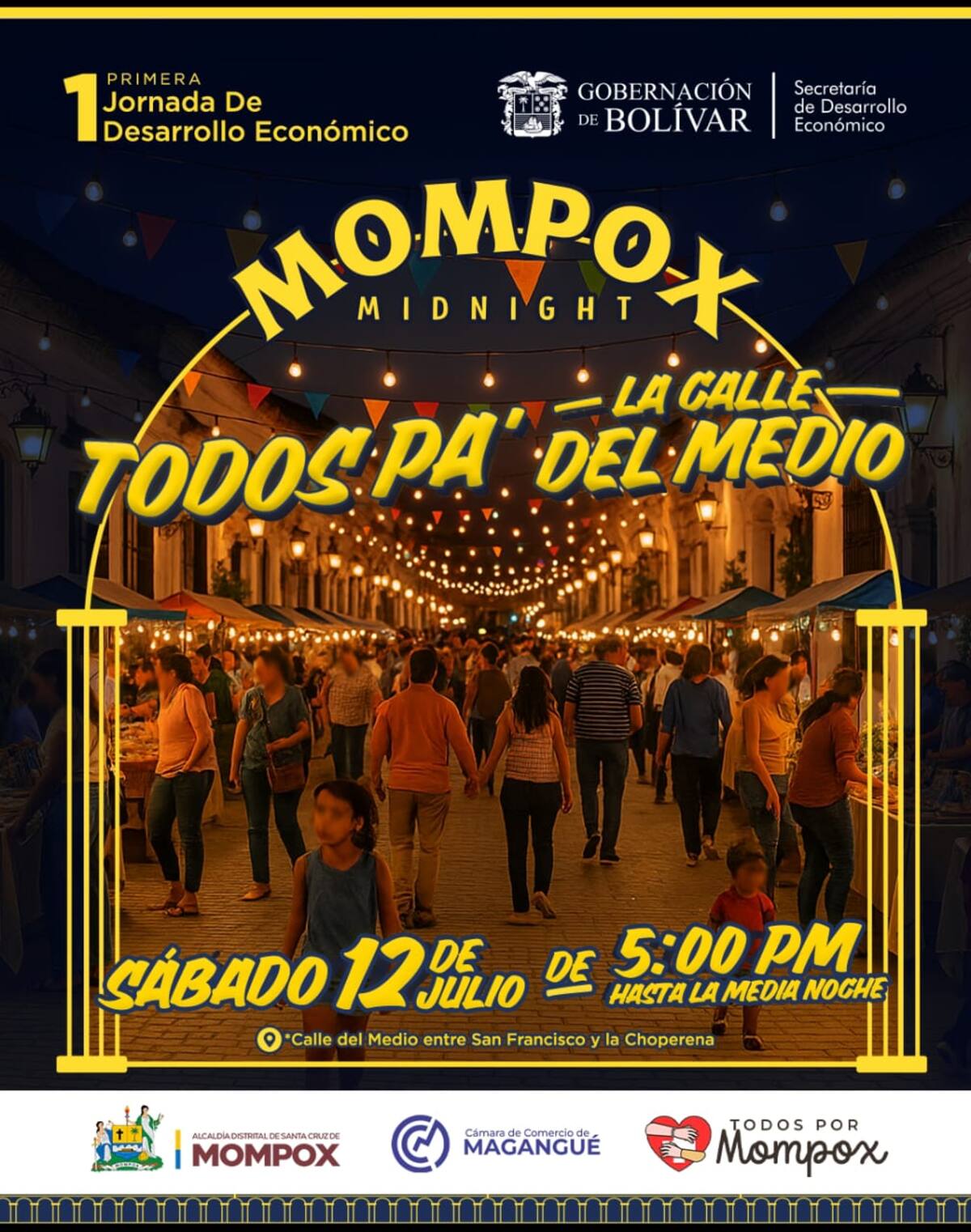 El evento se realizará en la emblemática Calle del Medio. // Foto: cortesía