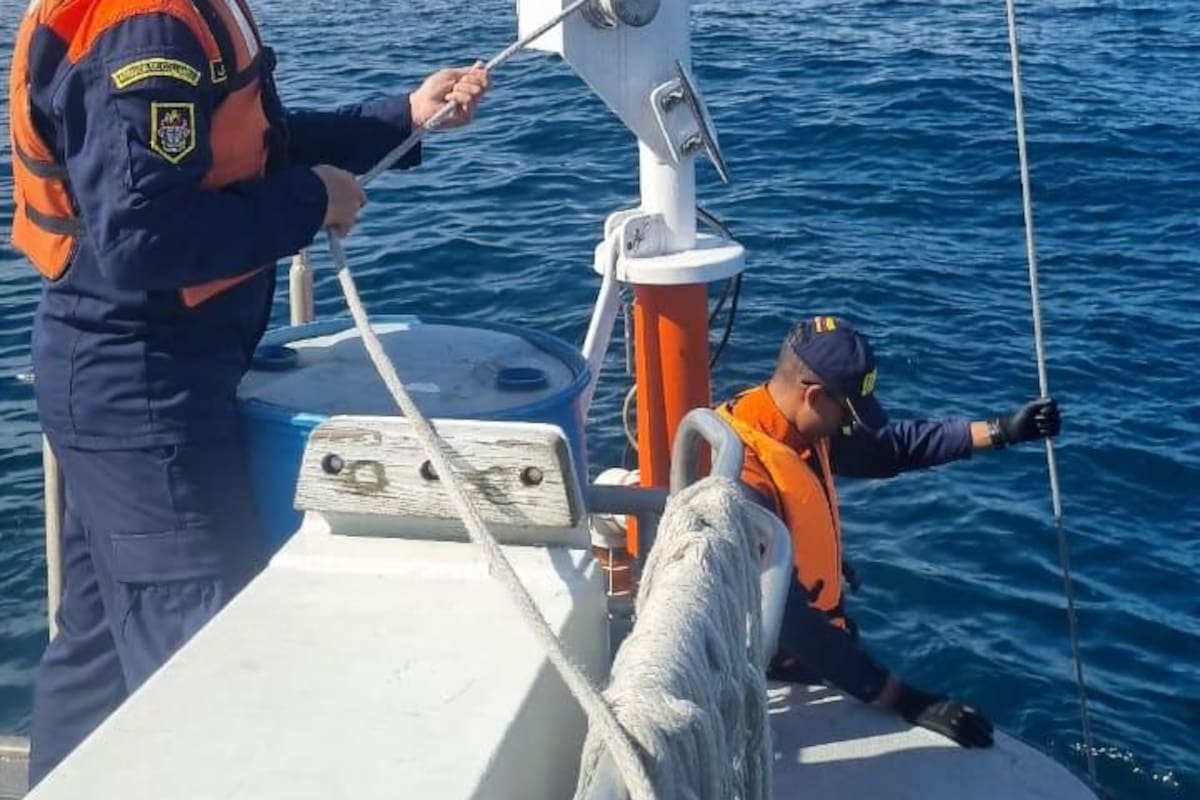 Dimar realiza actividades de monitoreo oceanográfico en Isla Gorgona