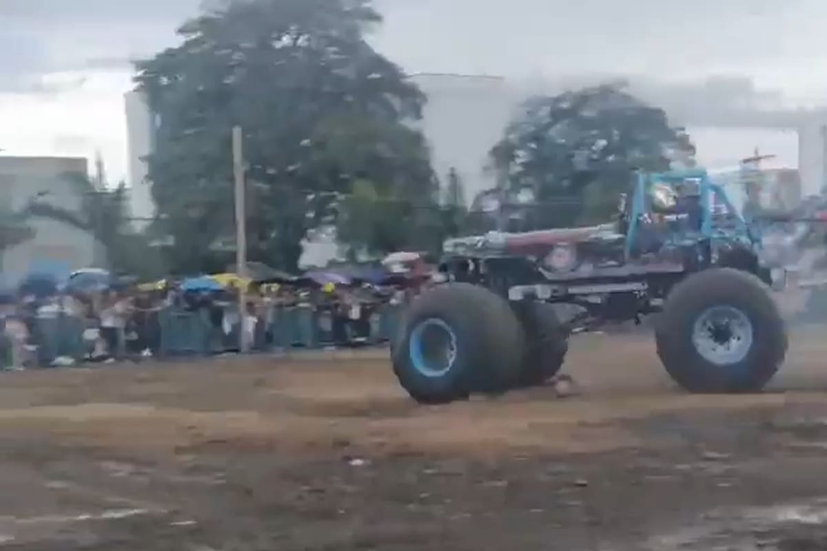 Pánico en evento Monster Truck en Popayán: vehículo arrolla a asistentes