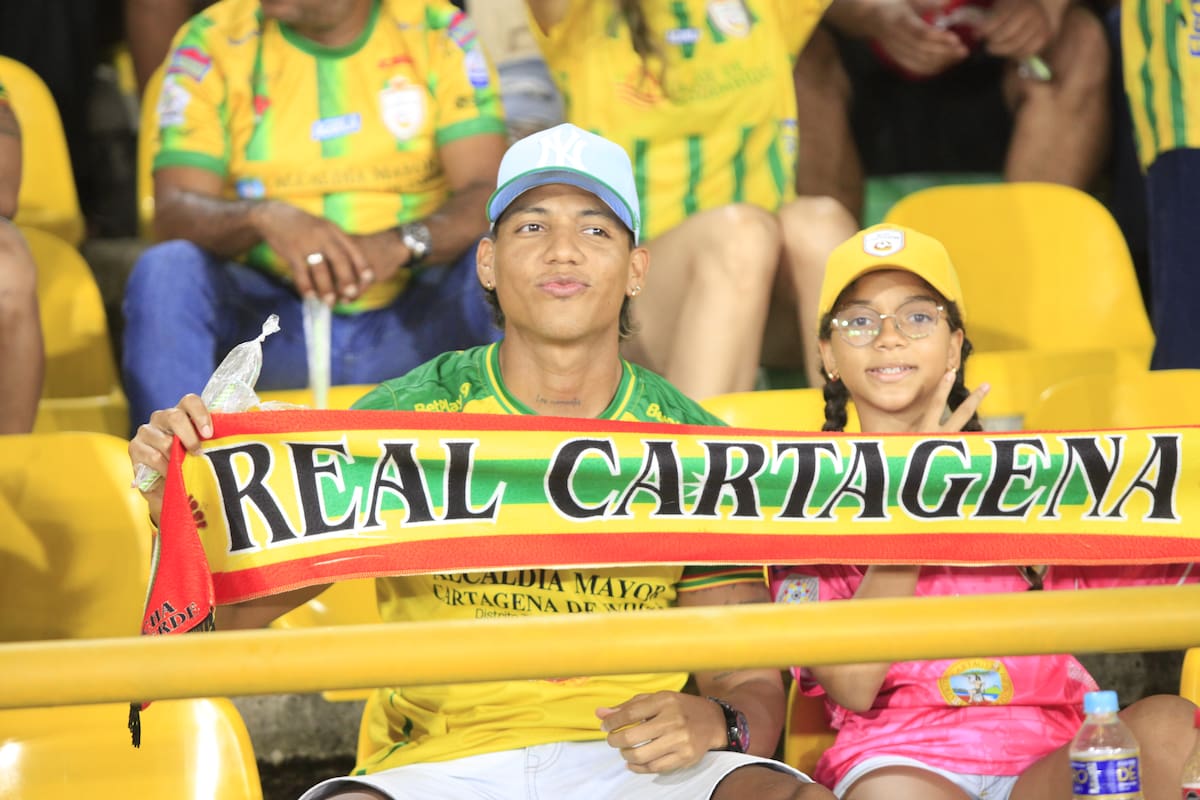 Los hinchas de Real Cartagena quieren ascenso sí o sí. //ARCHIVO