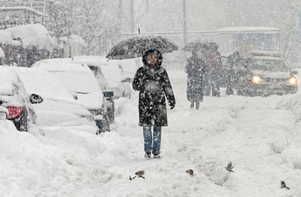La temporada invernal se siente fuertemente en Kosovo. AFP SAVO PRELEVIC