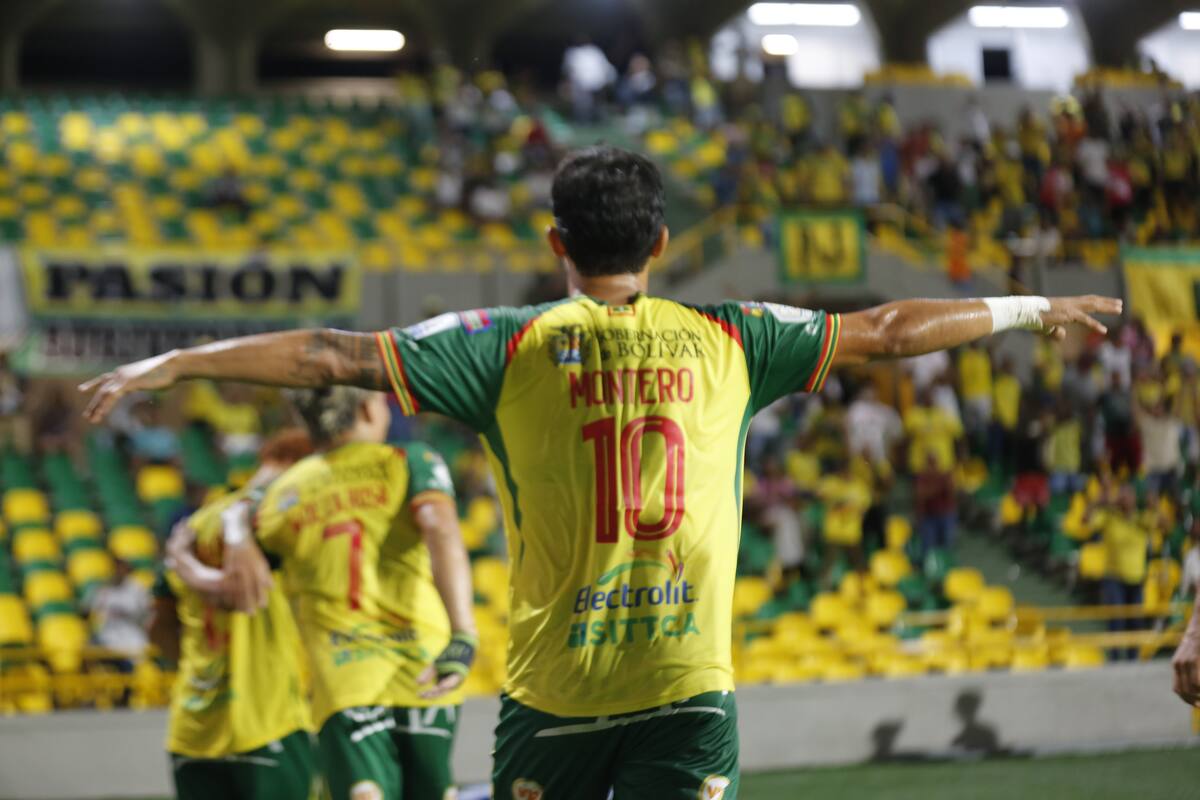 Fredy Montero sigue dando alegrías en Cartagena. //Foto: Luis Eduardo Herrán - El Universal
