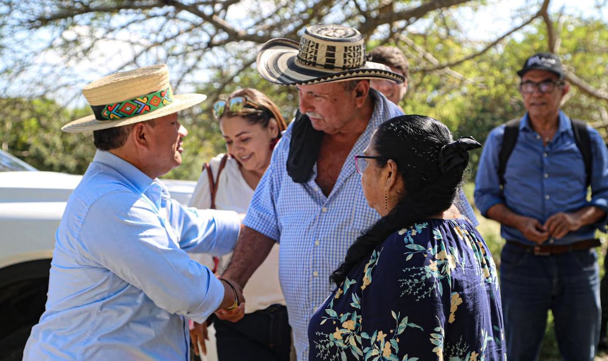 Más de 260 hectáreas restituidas en los Montes de María, a víctimas del conflicto. // Cortesía.