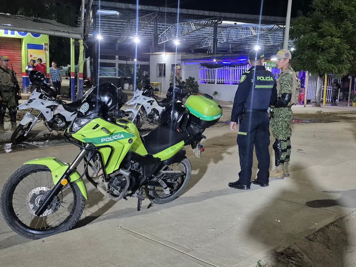 Operativos de control se intensifican en El Carmen de Bolívar. //FOTO: ARMADA NACIONAL