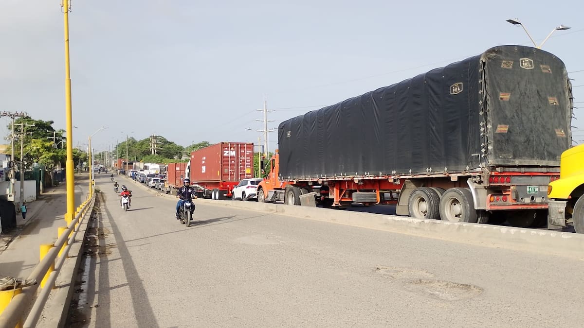 Vía a Mamonal. // Luis Herrán - El Universal