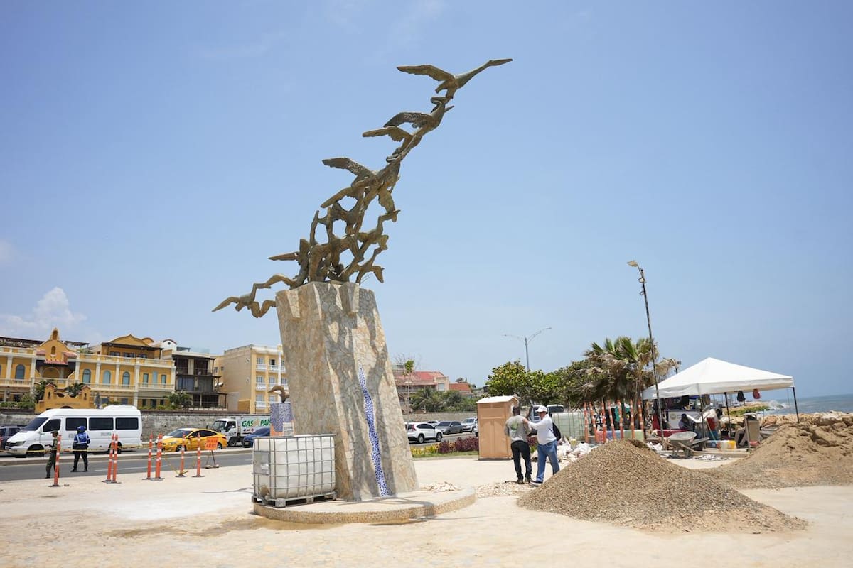 Avance de obras en Los Alcatraces: así va el nuevo balcón-mirador