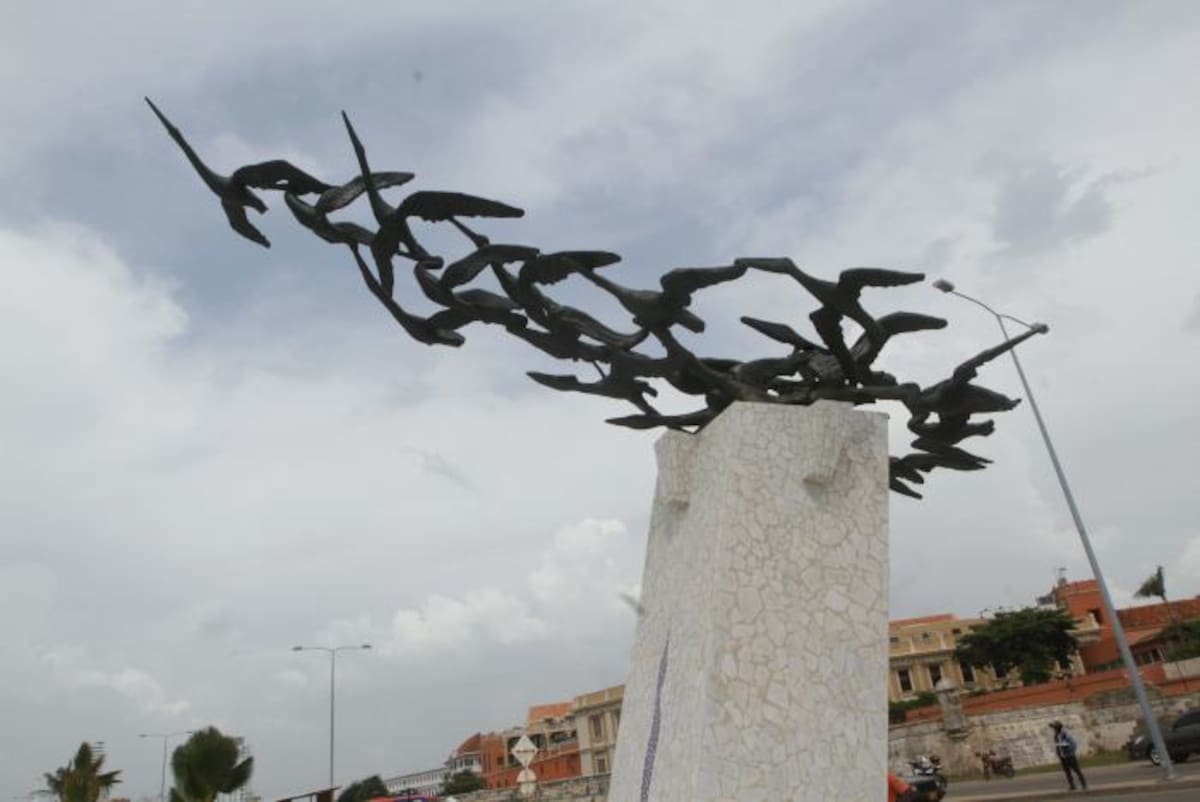El Monumento a los Alcatraces es auoría del maestro Eladio Gil. JULIO CASTAÑO - EL UNIVERSAL
