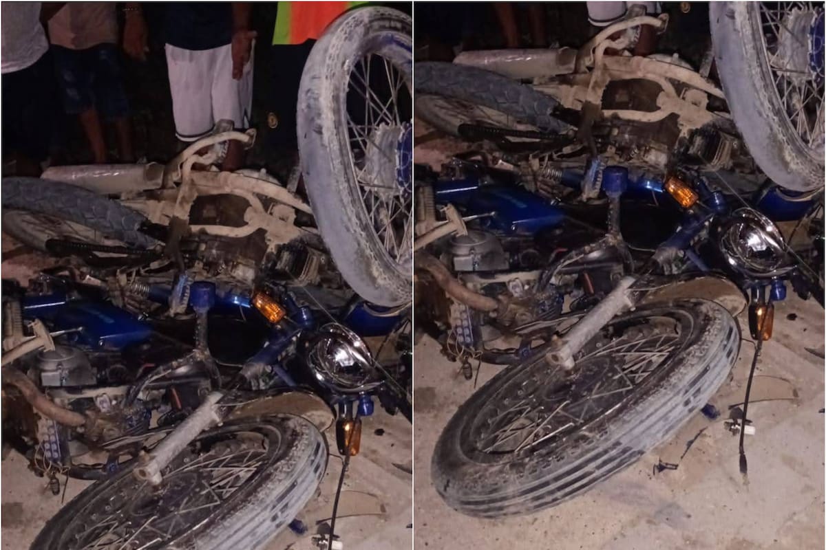 Un niño de 2 años, entre los heridos en fuerte choque de motos en Villanueva