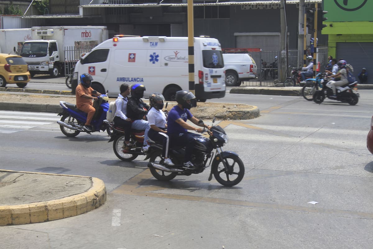 En enero de 2026, en Bolívar se matricularon 3.362 motocicletas. //Archivo - EU.