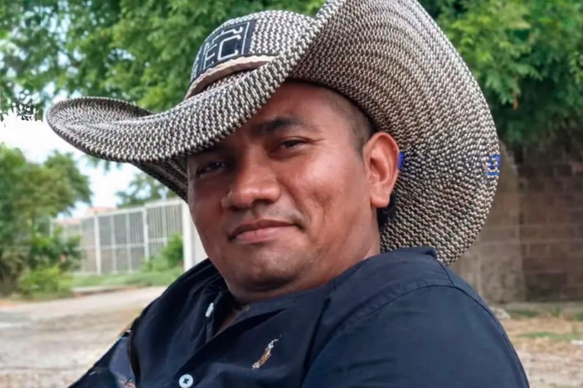Edilberto Carranza, el motociclista que murió al intentar esquivar una vaca