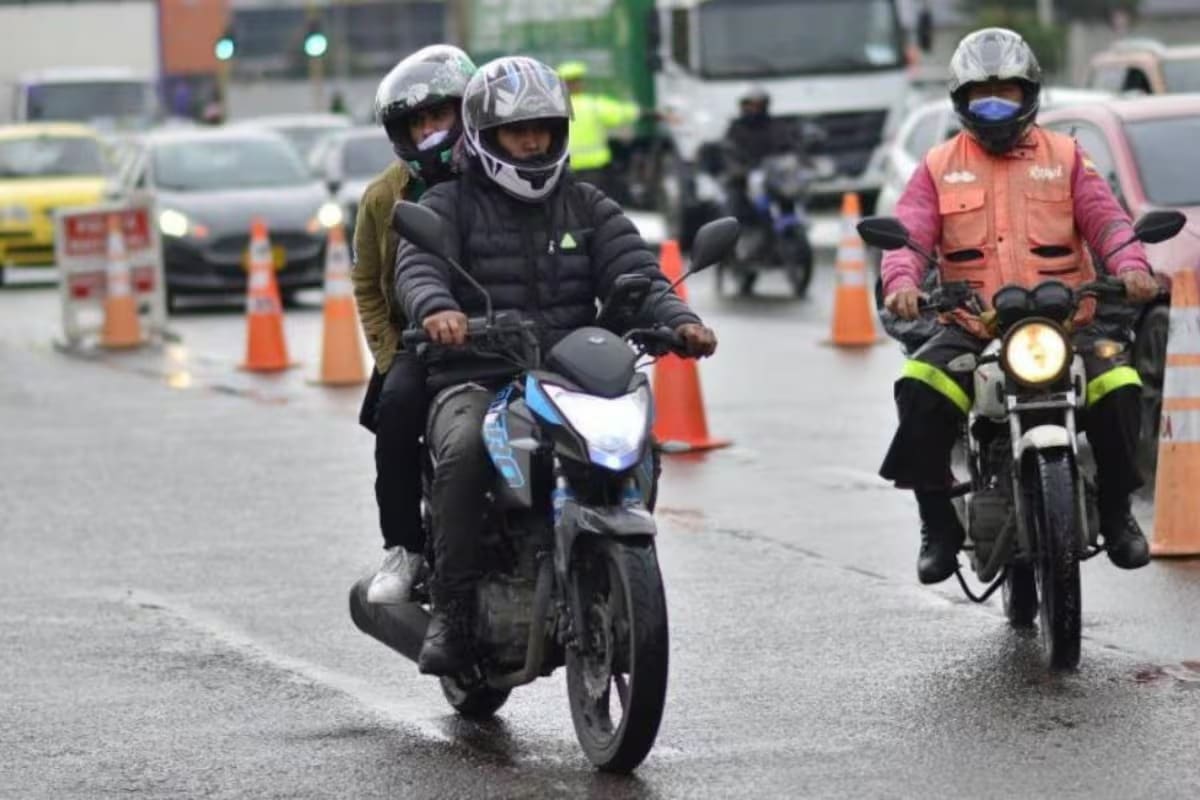 Motos en Colombia.