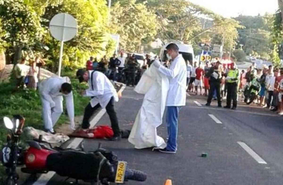 El 76% de los accidentes con víctimas fatales están relacionados con motocicletas. Archivo.