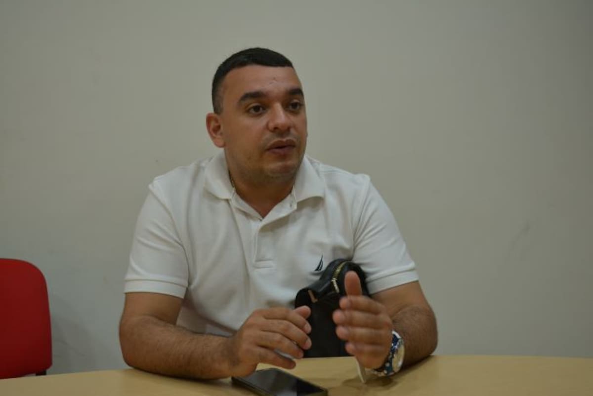 Fredy Díaz Guerrero, motero del grupo 'Nómadas'.