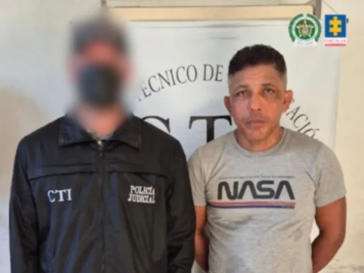 Mototaxista capturado en Barrancabermeja, Santander. // Foto: Policía Nacional