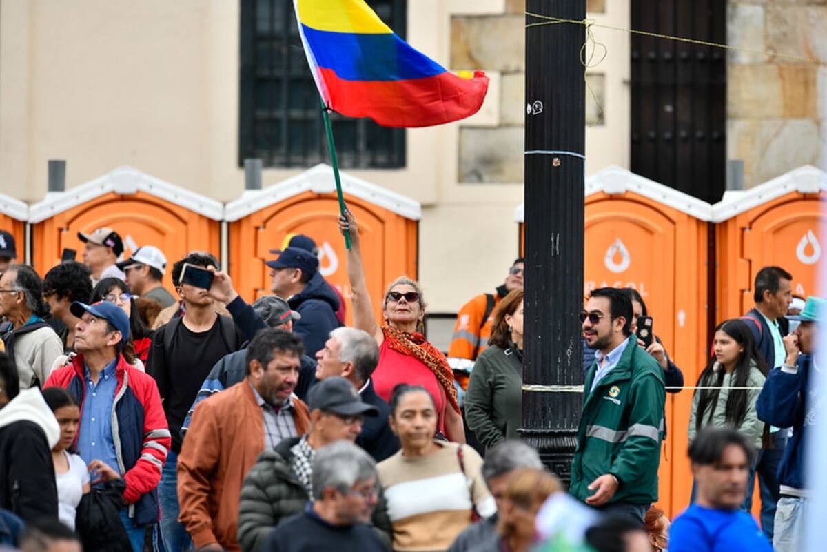 Movilizaciones en Colombia por el salario mínimo este 19 de febrero de 2026. // cortesía Presidencia