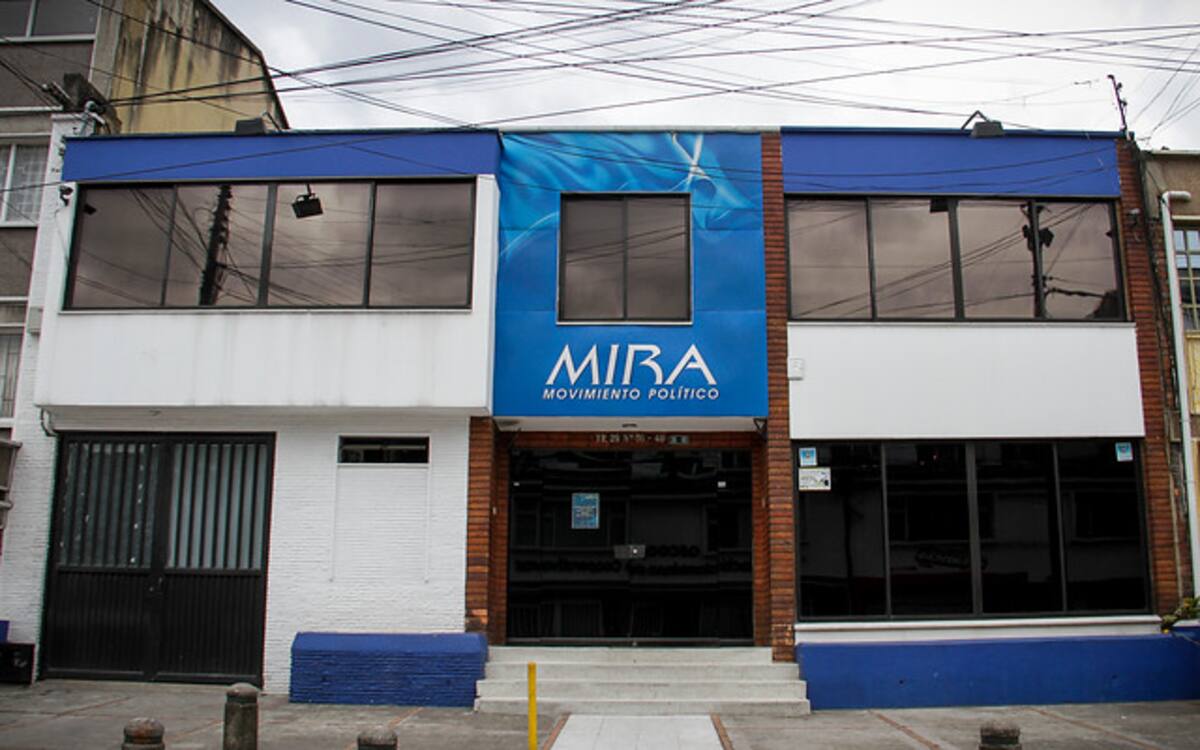 Sede del Movimiento Politico Mira. COLPRENSA
