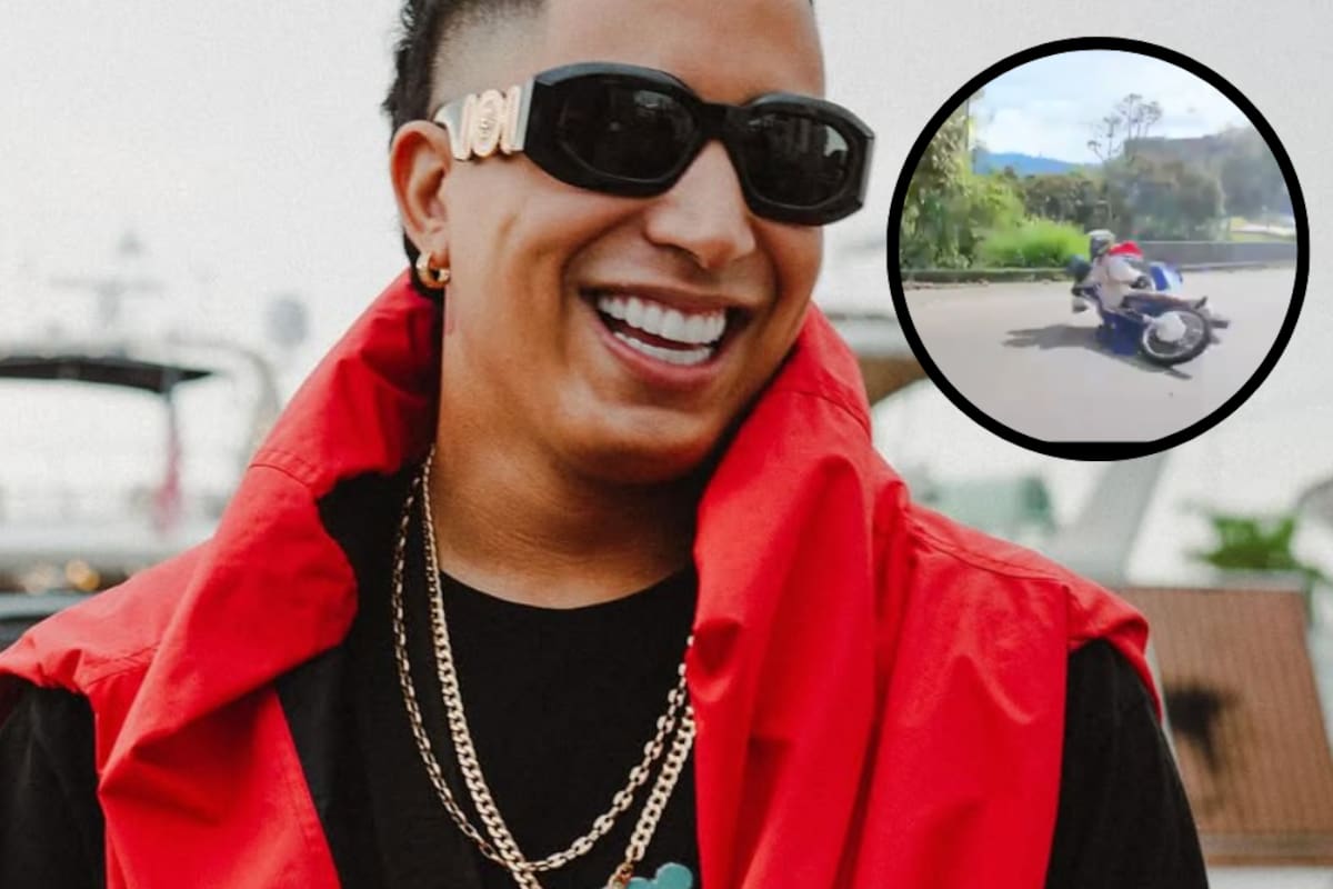Video: influencer se accidenta en moto mientras transmitía en vivo