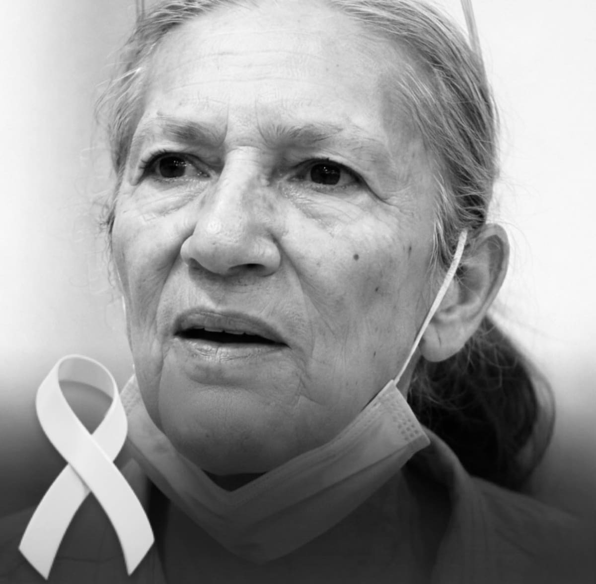 Cecilia Quintero, de 70 años, falleció mientras esperaba medicamentos en un dispensario. // Foto tomada de: Captura de redes