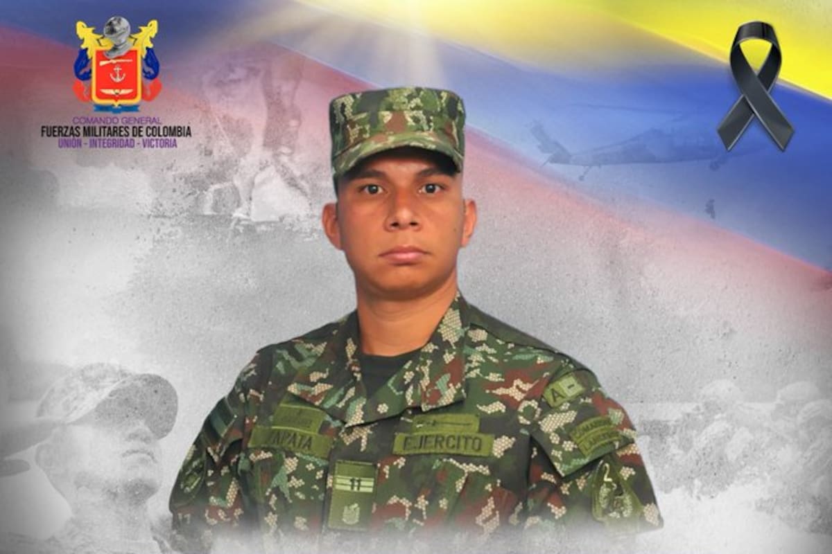 Operación contra las disidencias: murió el soldado José Oswaldo Zapata en campo minado