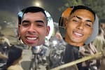 Erick y Libardo López, los primos que murieron al chocar contra un furgón