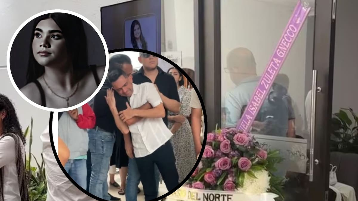 Muerte de Daniela Zuleta Gnecco: Iván Zuleta la despide entre lágrimas. //Foto: captura de pantalla.