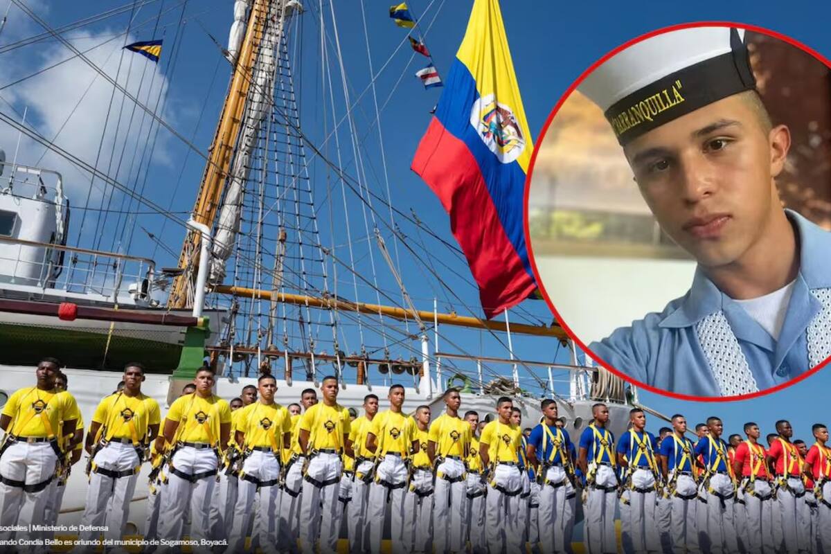 Hallan muerto al grumete que cayó del Buque Gloria al Río Magdalena