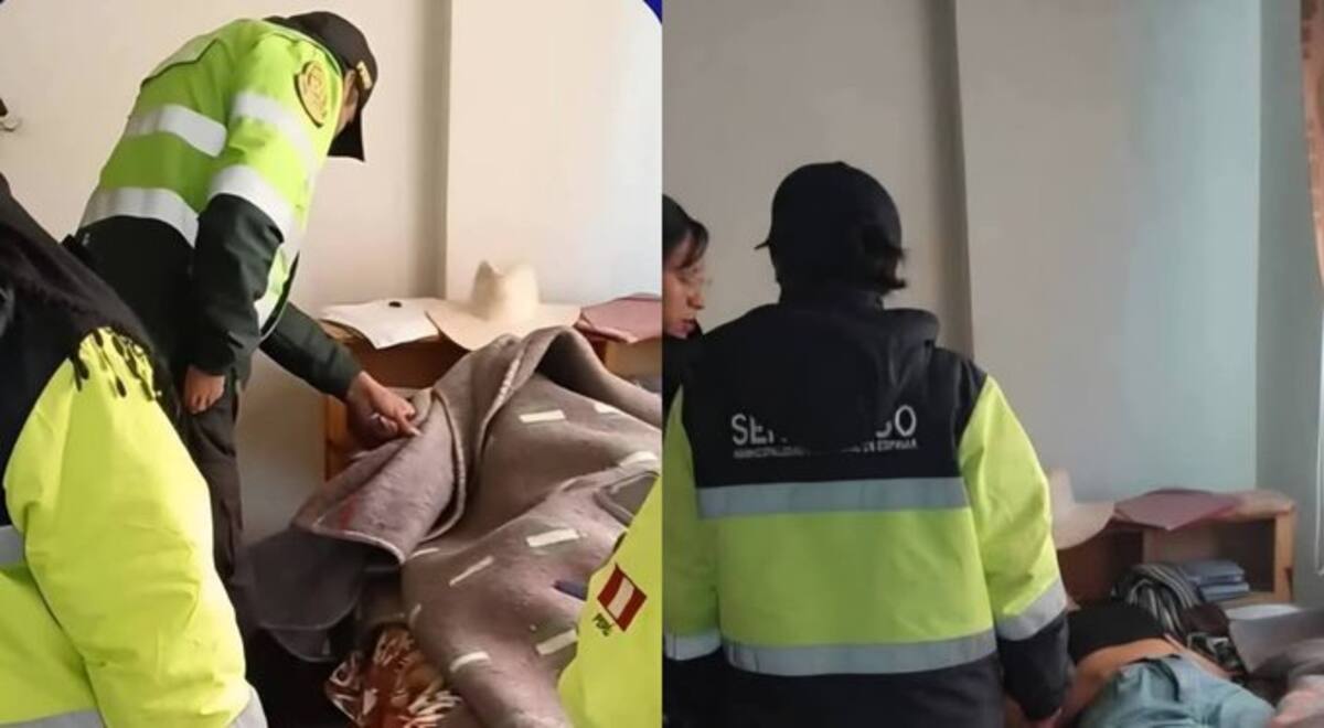 Los policías hicieron una inspección y la sacaron del lugar. // Foto: X