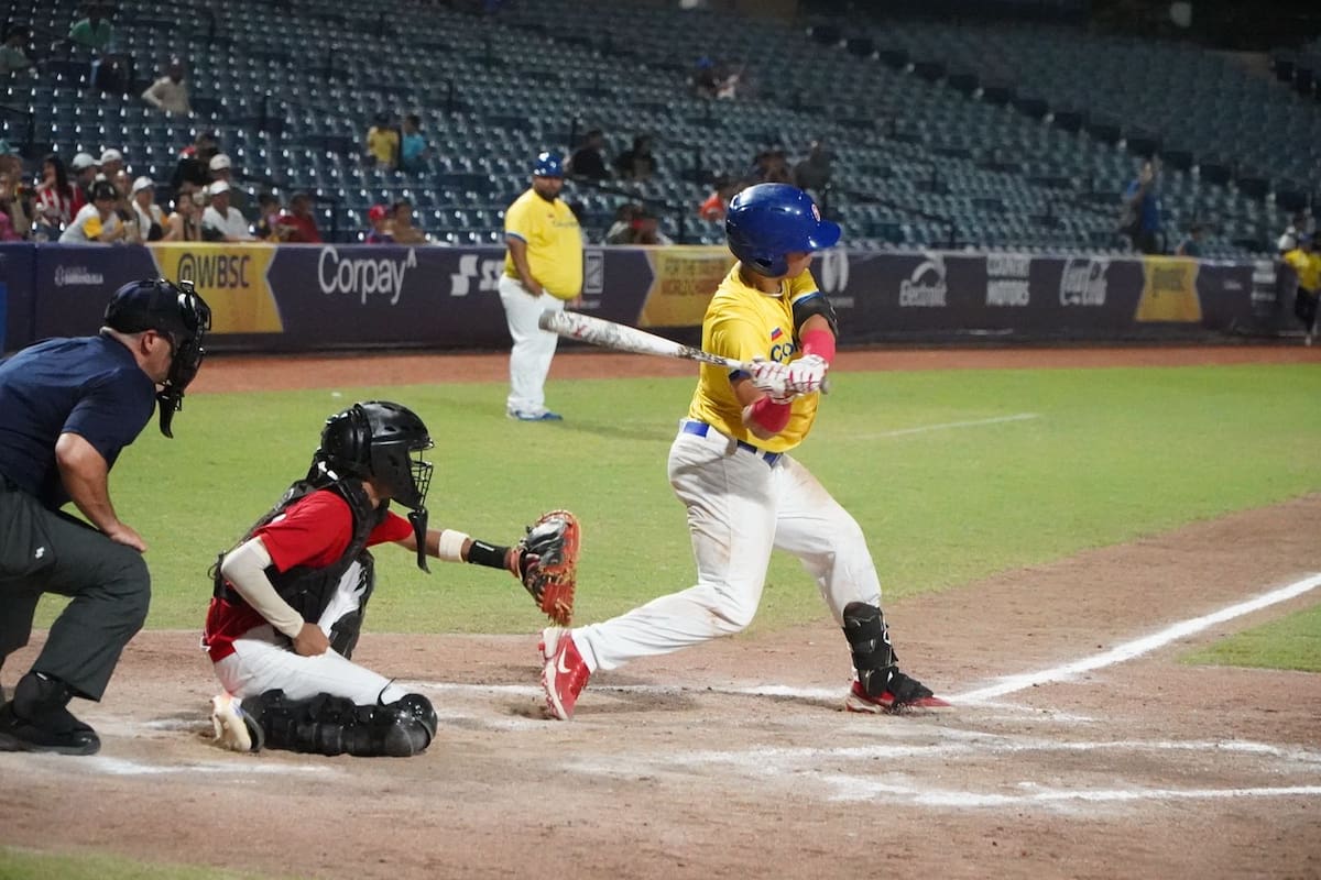 Mundial de Béisbol Sub-15: Colombia cierra primera fase con nocaut ante Guam