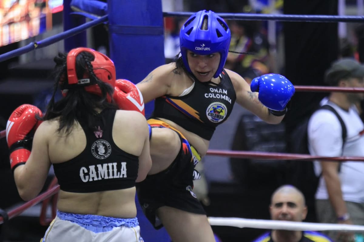 El Mundial de kickboxing se está llevando a cabo en Cartagena. //Cortesía.