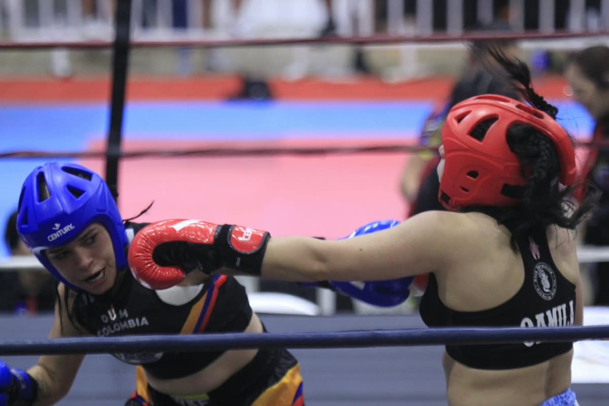 El Mundial de kickboxing se está llevando a cabo en Cartagena. //Cortesía.