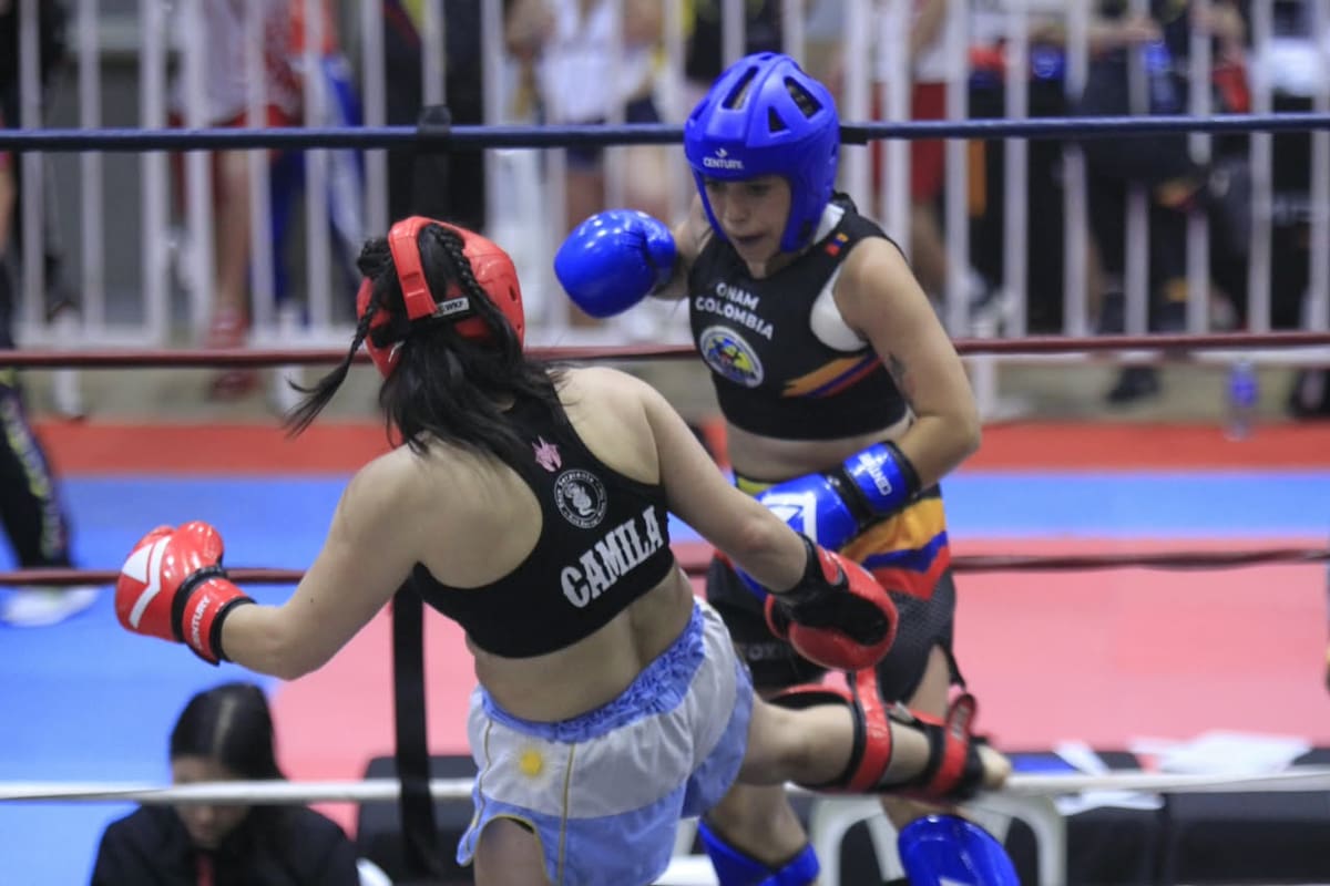 El Mundial de kickboxing se está llevando a cabo en Cartagena. //Cortesía.