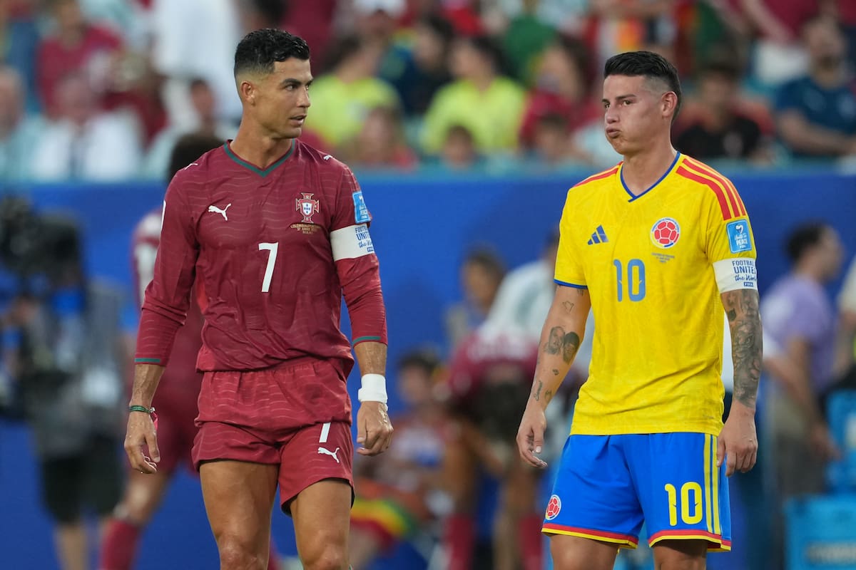 Colombia, en partido de lujo ante Portugal, aseguró su liderato