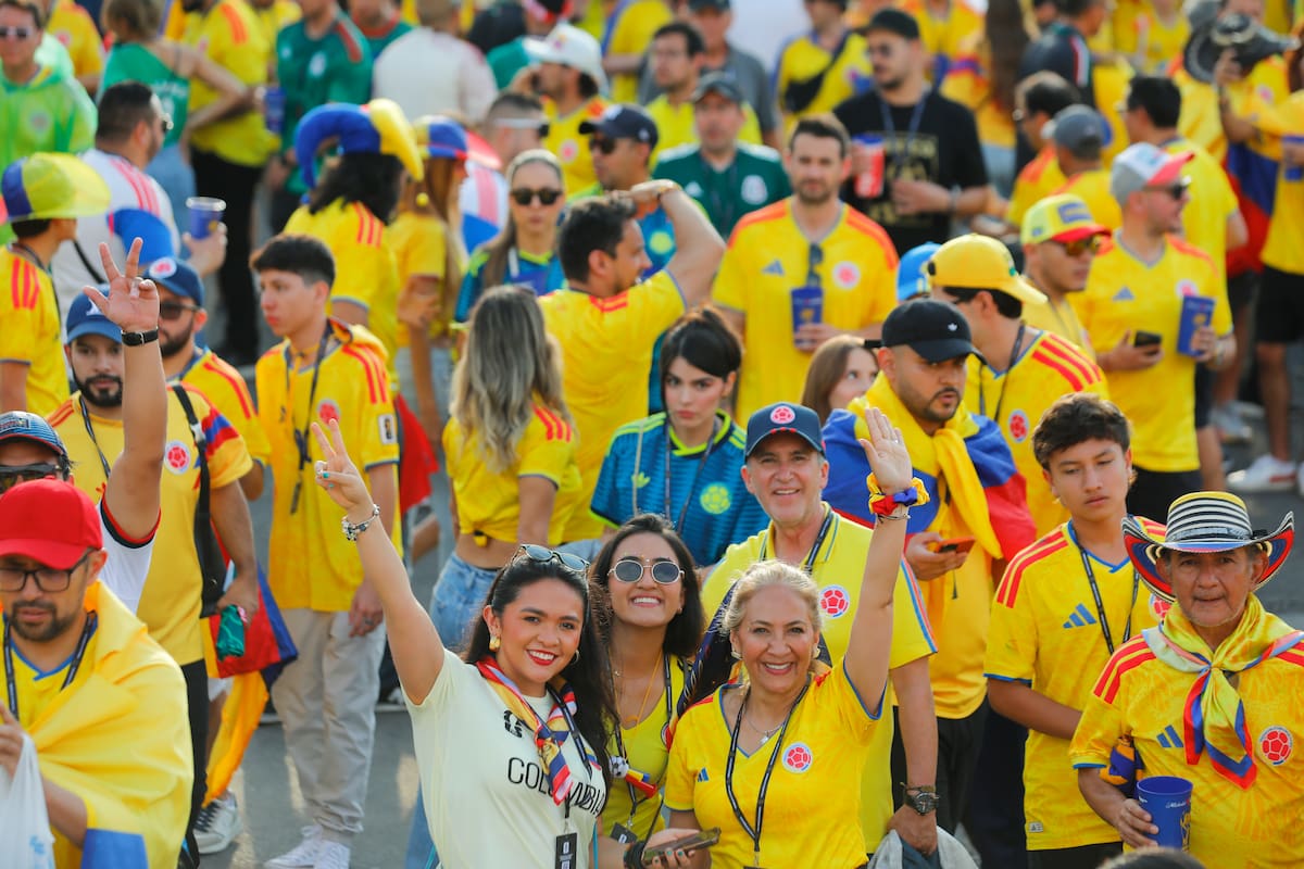 El gesto de la hinchada colombiana que se robó los aplausos en el Mundial