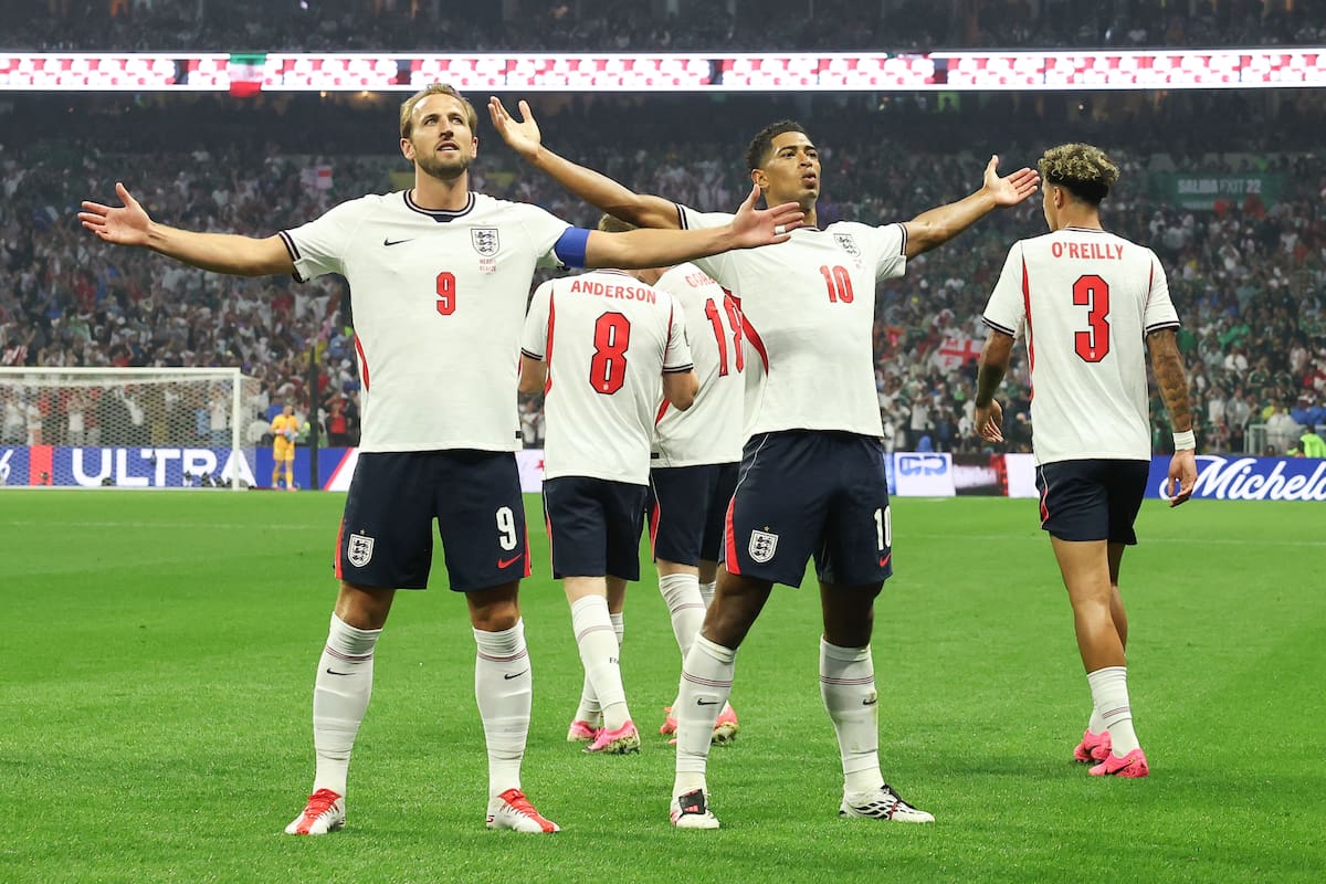 Inglaterra encontró respuestas en Kane y Bellingham. // Foto: EFE/ Alex Cruz.