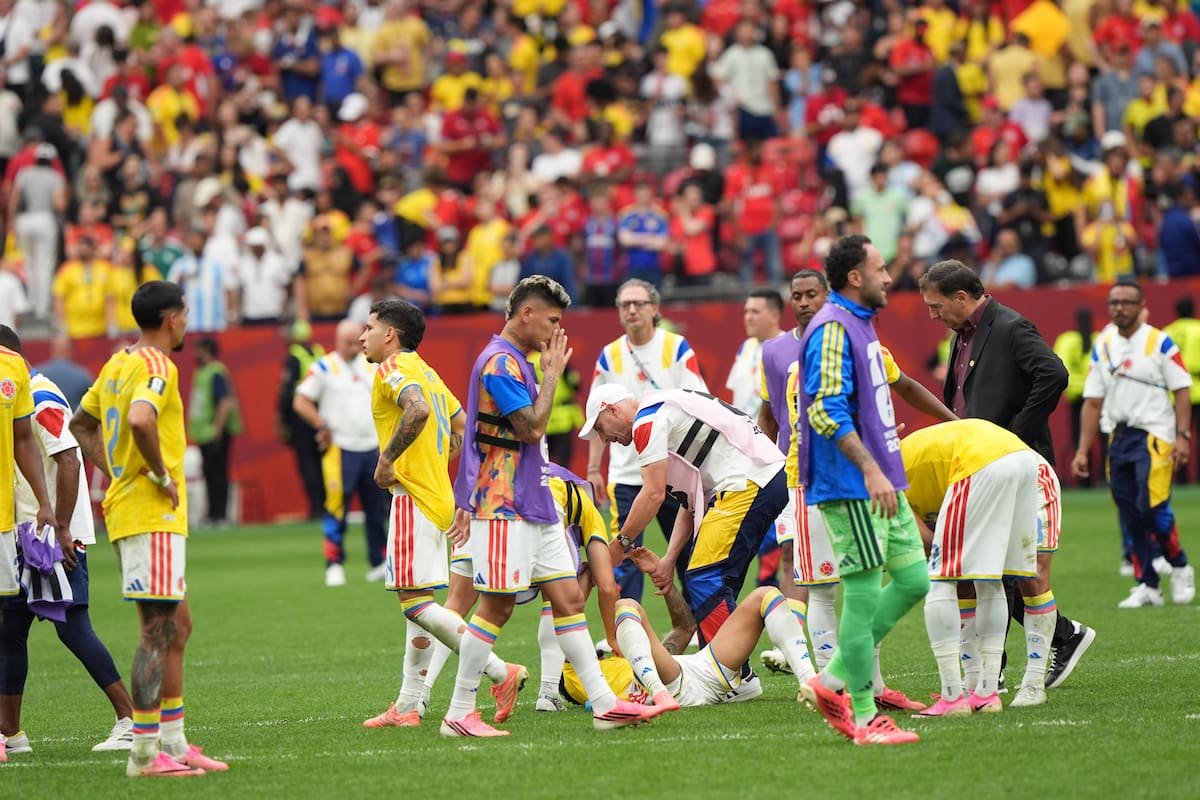 Colombia cayó eliminada del Mundial en la tanda de los penales. //Foto, EFE: Omar Alonso